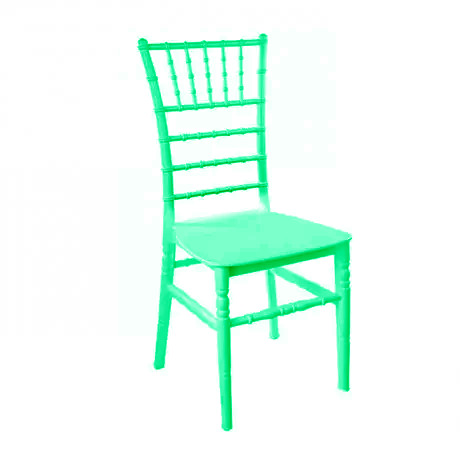 Plastik Yeşil Tiffany Sandalye