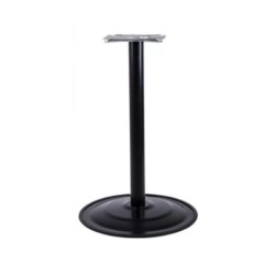 Këmbë e rrumbullakët e zezë me derdhje metali inoks Tavolinë metalike të jashtme Këmbë sn-10 Këmbë e rrumbullakët e zezë me derdhje metali inoks Tavolinë metalike të jashtme Këmbë sn-10