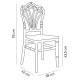 Lightweight Transparent Wedding Hall Chair