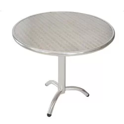 70 Diameter Round Stainless Table
