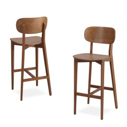Carnation Wooden Bar Chair Carnation Wooden Bar Chair