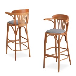 Дървен бар стол Fennel Дървен бар стол Fennel