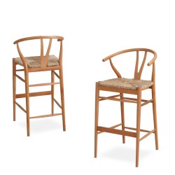 Дървен бар стол Geranium Дървен бар стол Geranium