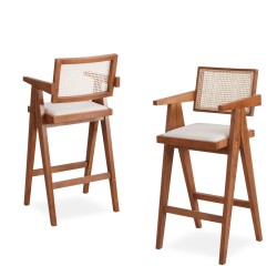 Дървен бар стол Calligrapher Дървен бар стол Calligrapher