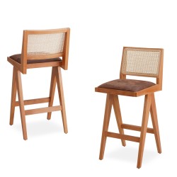 Дървен бар стол Nigella Дървен бар стол Nigella