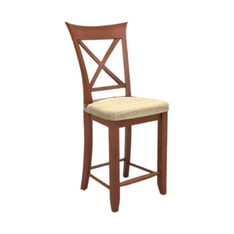 Crossed Stick Bar Chair Crossed Stick Bar Chair