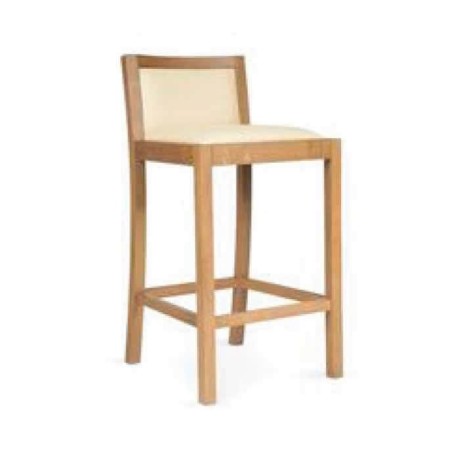 Modern Wooden Bar Chair