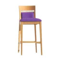 Natural Wooden Modern Bar Chair Natural Wooden Modern Bar Chair