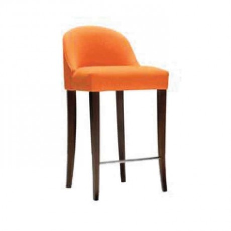 Orange Colorful Bar Chair