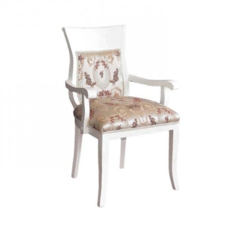 Wooden Classic White Lake Armchair