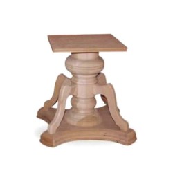 Wood Turned Table Leg