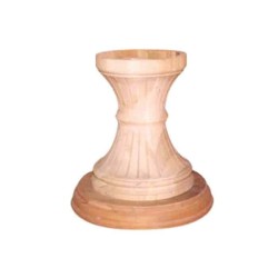 Tornalı Yuvarlak Sütun Ayağı Tornalı Yuvarlak Sütun Ayağı