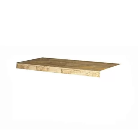 Plateau de table rectangulaire en bois