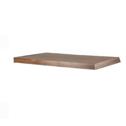 Dessus de table d'hôtel de restaurant de café en bois naturel