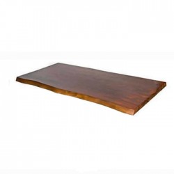 Dark Wooden Restaurant Table Top