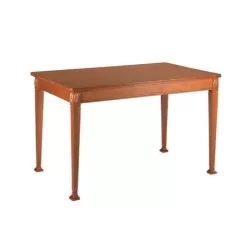 Rechteck Holztisch Restaurant Tabelle
