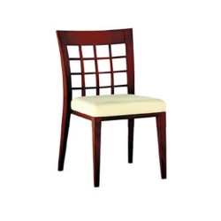 Дървен модерен хотелски стол за кафе Дървен модерен хотелски стол за кафе