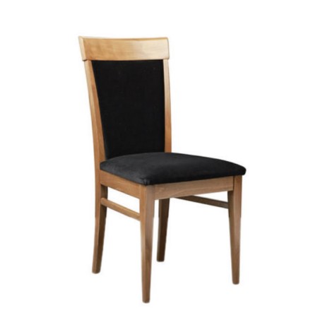 Wooden Natural Painted Modern Restaurant Chair