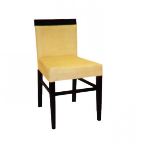 Modern Armchair with Wooden Head Chair