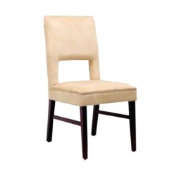 Beige Leather Upholstered Dining Table Chair Beige Leather Upholstered Dining Table Chair