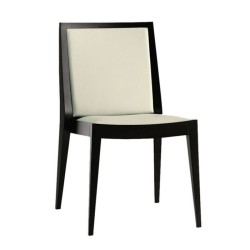 Gray Leather Upholstered Black Polished Lake Painted Modern Armchair Gray Leather Upholstered Black Polished Lake Painted Modern Armchair