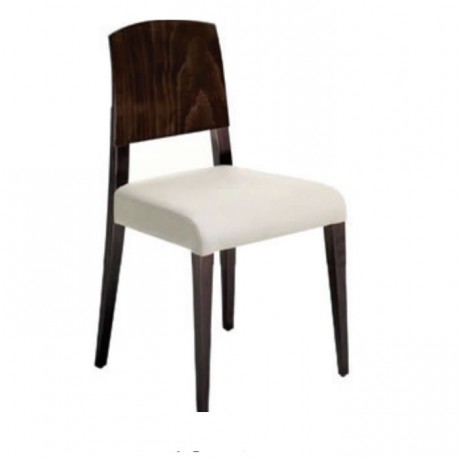 Kontralı Venge Boyalı Modern Sandalye