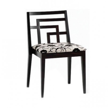 Modern Stil Ahşap Venge Boyalı Sandalye
