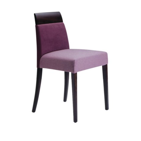 Plum Color Upholstered Chair