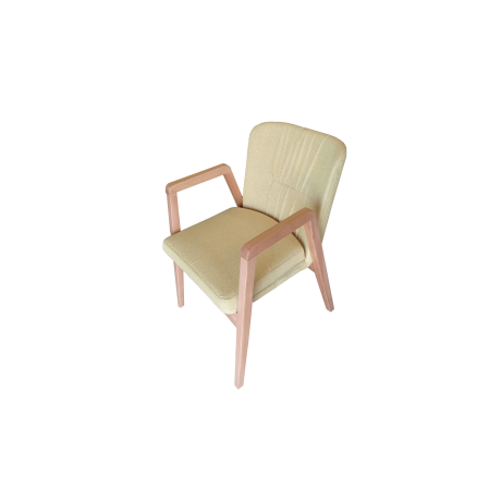 Antique White Upholstered Restaurant Arm Chair Antique White Upholstered Restaurant Arm Chair