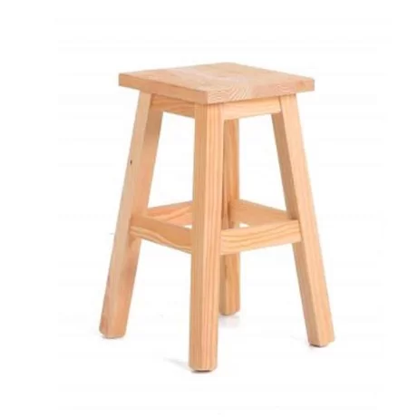 Conical Pine Wood Stool Conical Pine Wood Stool