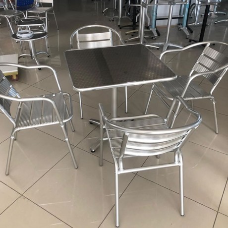 Aluminum Chair Table Set Aluminum Chair Table Set