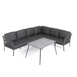 Antrasit Alüminyum Köşe Bahçe Takımı Antrasit Alüminyum Köşe Bahçe Takımı