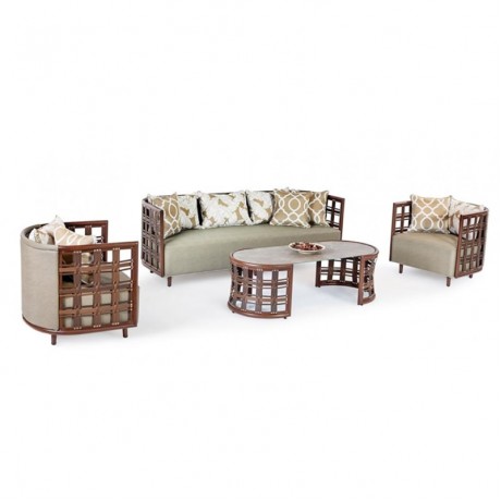 Cushioned Garden Seating Group