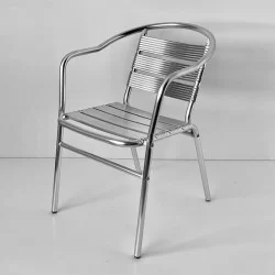 Aluminum Restaurant Armchair