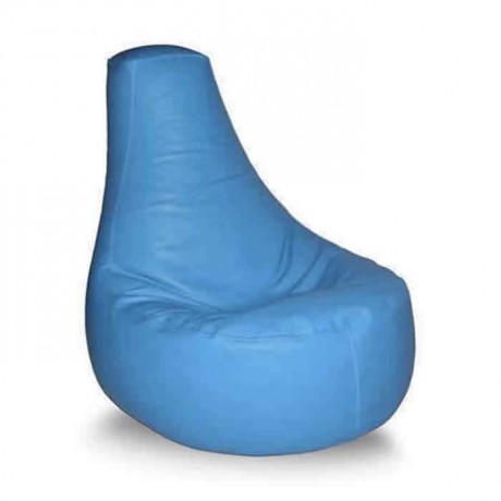 Голубая грушевая подушка