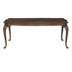 Резной авангардный стол из орехового дерева с росписью