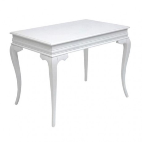 Rectangular White Painted Avangard Table