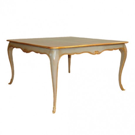 Lukens Gold Painted Patine Avangard Table