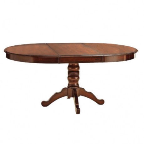 Avangard Table with Oval Turned Leg