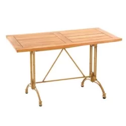 Aluminum Cast Leg Garden Chair