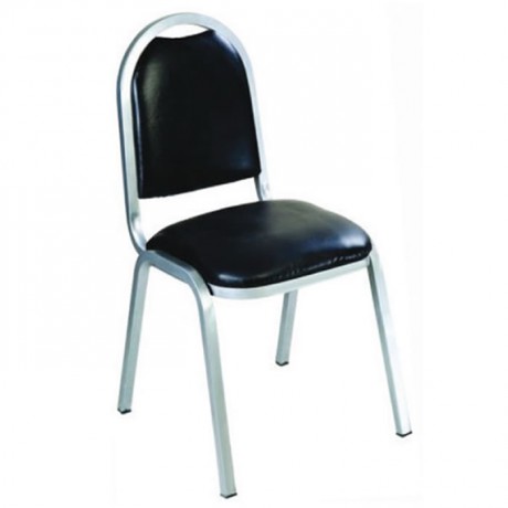 Gray Metal Conference Chair