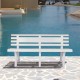 Polypropylene White Bench