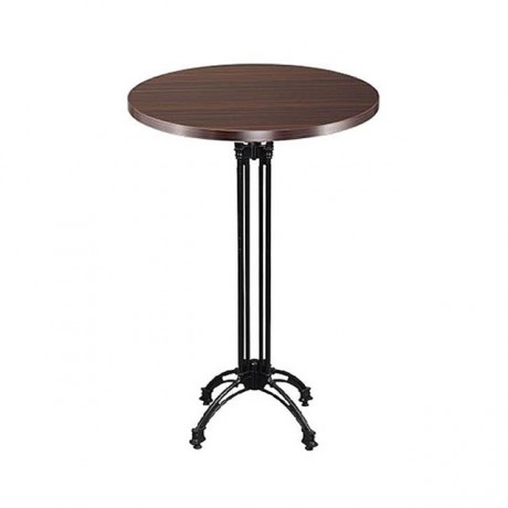 Pine Wood Round Table Top with Special Leg Bistro Table