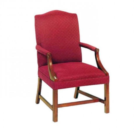 Claret Red Classic ArmchairRestaurant Chair