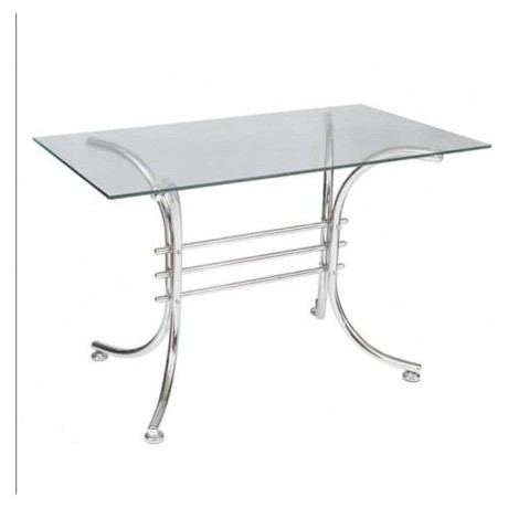 Rectangular Glass Table