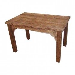 Antiqued Pine Wood Table