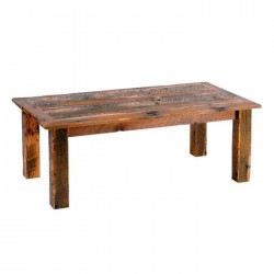 Antiqued Pine Garden Table for four