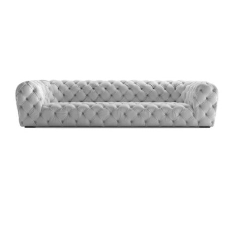 White Fabric Upholstered Chester Armchair White Fabric Upholstered Chester Armchair
