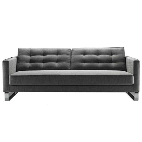 Modern Chester with Gray Fabric Upholstered Modern Chester with Gray Fabric Upholstered