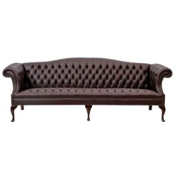 Brown Leather Chester Armchair Brown Leather Chester Armchair